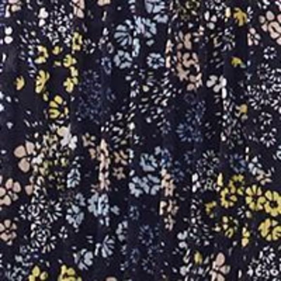 MSK Womens Navy Belted Pullover Pintucks Lined Split Shirt Dress Plus 18W - Picture 4 of 4